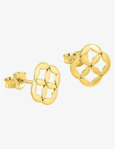 Boucles d'oreilles clous or...