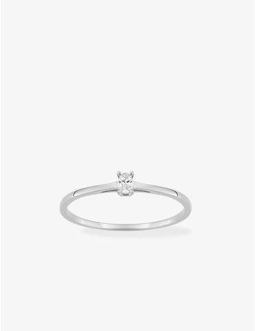 Bague solitaire diamant...