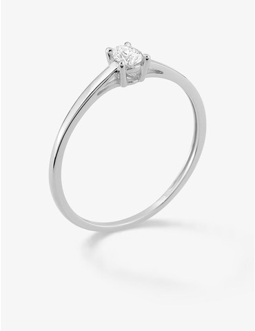 Bague solitaire diamant...