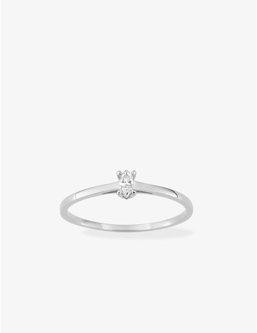 Bague solitaire diamant...