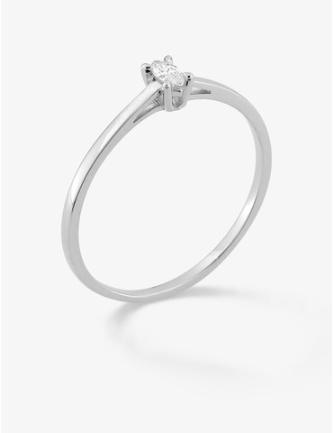 Bague solitaire diamant...