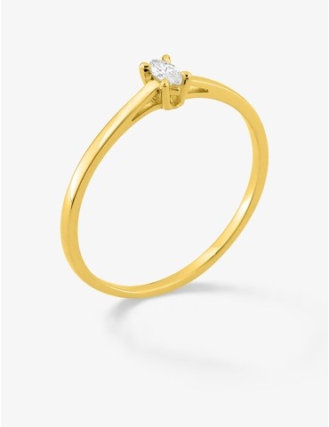 Bague solitaire diamant...