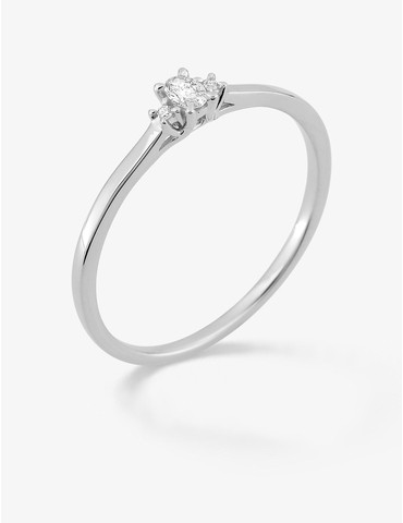 Bague solitaire ovale...