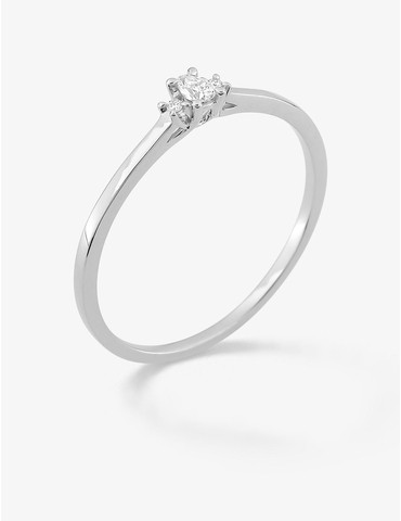 Bague solitaire poire...