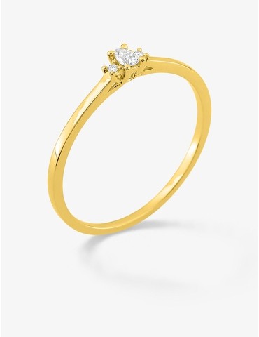 Bague solitaire poire...