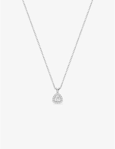 Collier or 375 ‰ blanc...