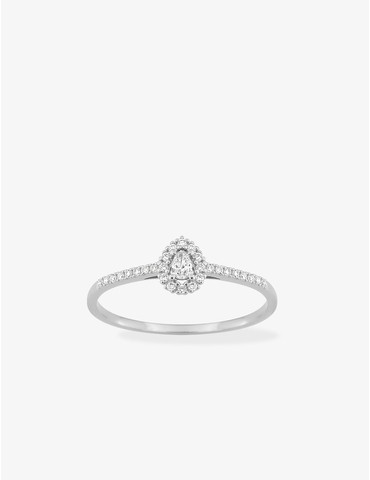 Bague diamants synthétiques...