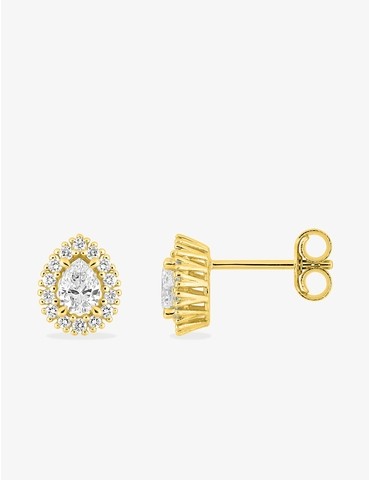 Boucles d'oreilles clou or...