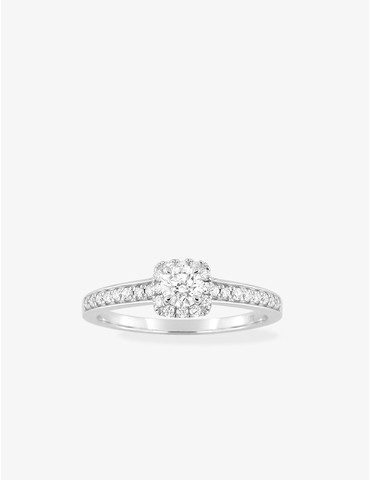Bague solitaire avec...