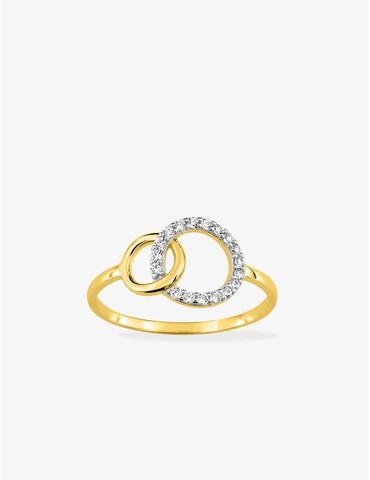 Bague multi avec pavage or...