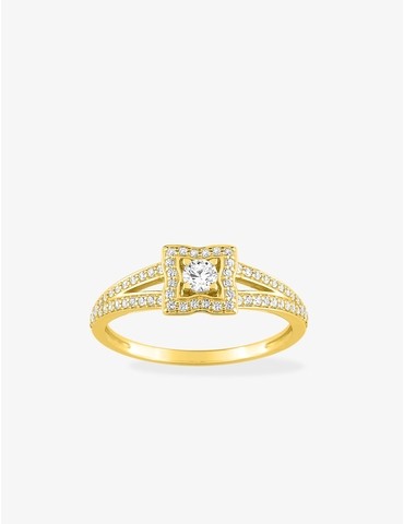 Bague solitaire avec...