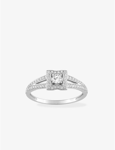Bague solitaire avec...