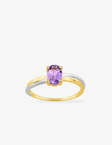 Bague solitaire fantaisie...