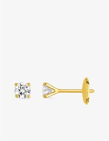 Boucles d'oreilles clous or...