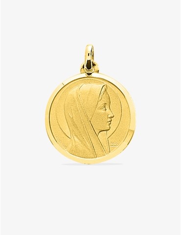 Médaille vierge or 750 ‰...