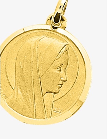 Médaille vierge or 750 ‰...