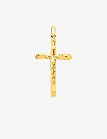 Pendentif creux croix et...