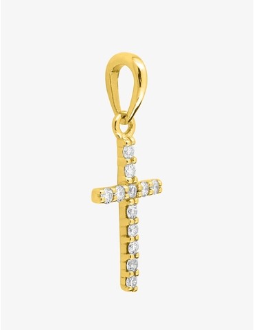 Pendentif croix or 750 ‰...