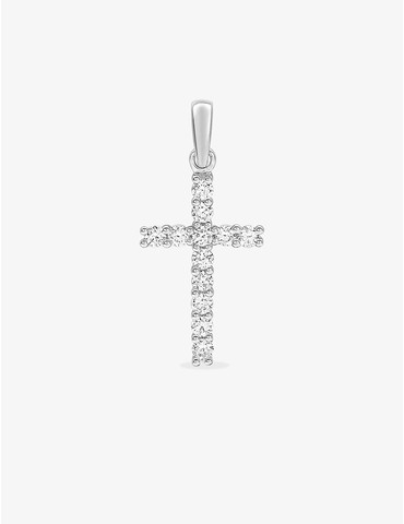Pendentif croix or 750 ‰...