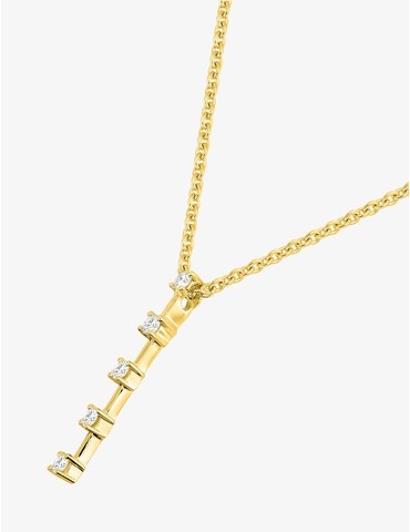 Collier or 750 ‰ jaune avec...