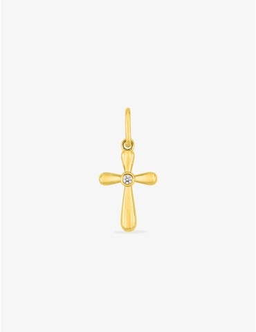Pendentif croix or 750 ‰...