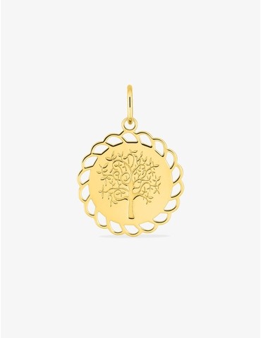 Pendentif arbre de vie or...