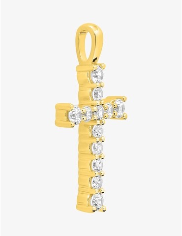 Pendentif croix or 750 ‰...