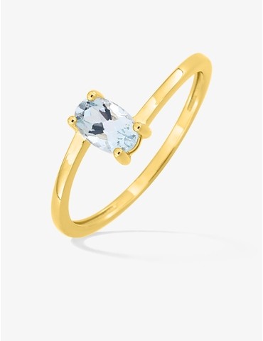 bague en or jaune 750‰...