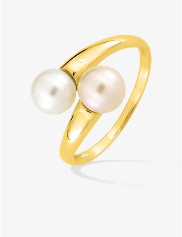 Bague en or jaune 750‰...