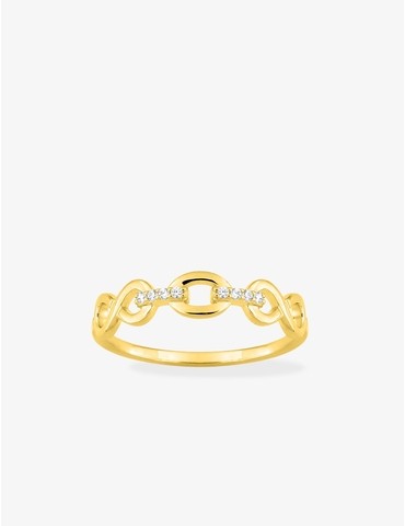 Bague en or jaune rhodié...