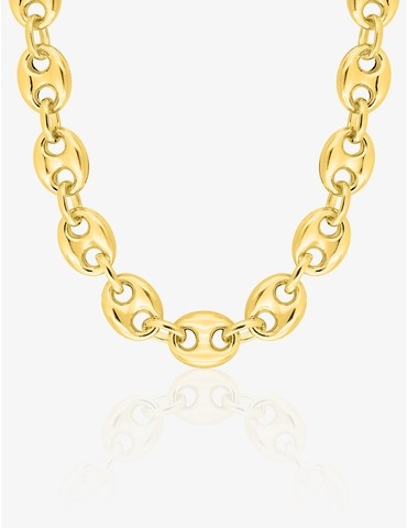 Chaine multilongueurs en or...
