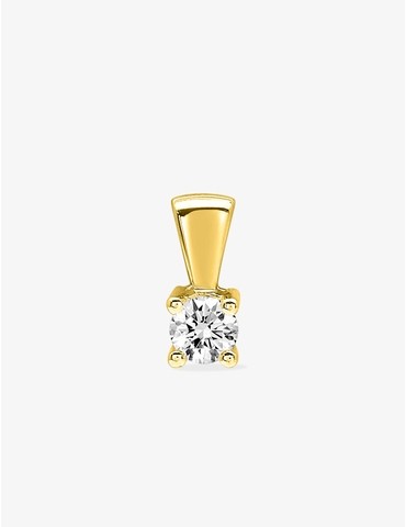 Pendentif diamant rond...