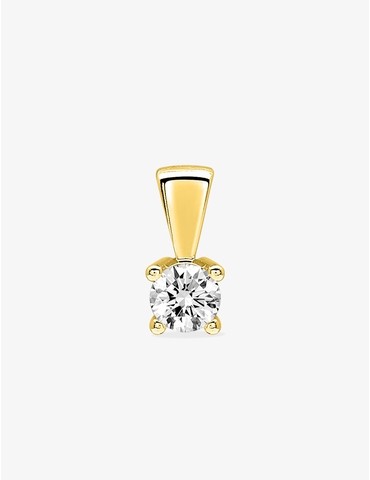 Pendentif diamant rond...