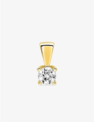 Pendentif diamant rond...