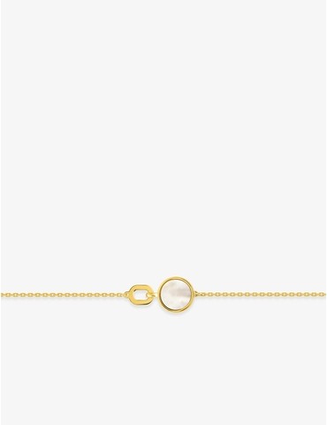 Bracelet fantaisie or 750 ‰...