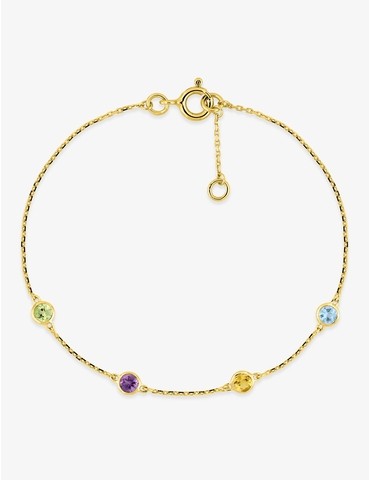 Bracelet or 750 ‰ jaune...