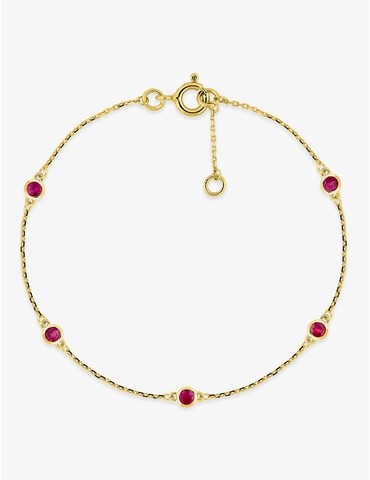Bracelet or 750 ‰ jaune...