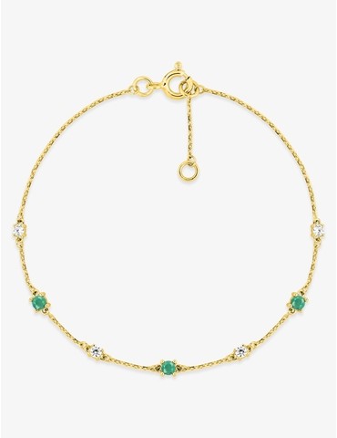 Bracelet or 750 ‰ jaune...
