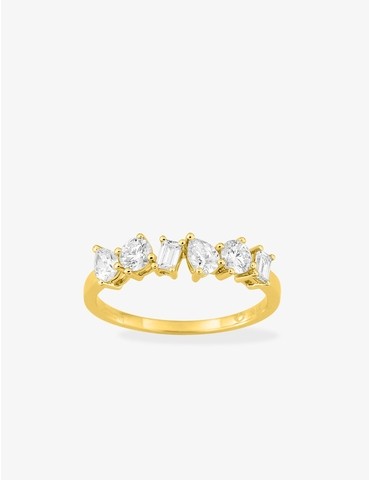 Bague en or jaune 750 ‰,...