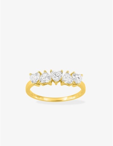 Bague en or jaune 750 ‰,...