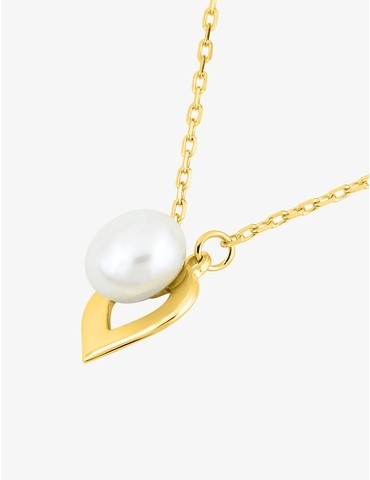Collier en or jaune 375 ‰,...