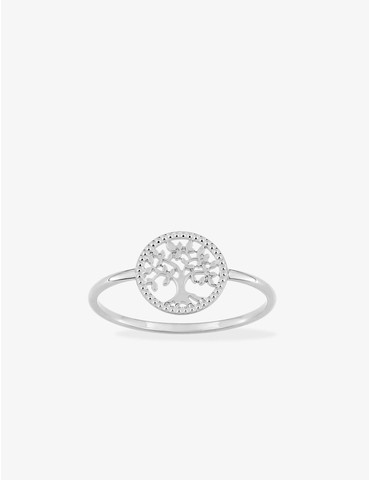 Bague en or blanc 375 ‰,...