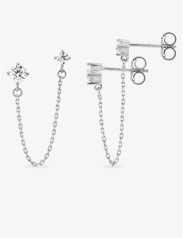 Boucles d'oreilles chaînes...