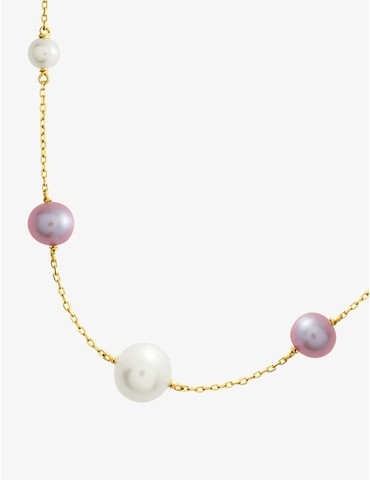 Collier en or jaune 750 ‰,...