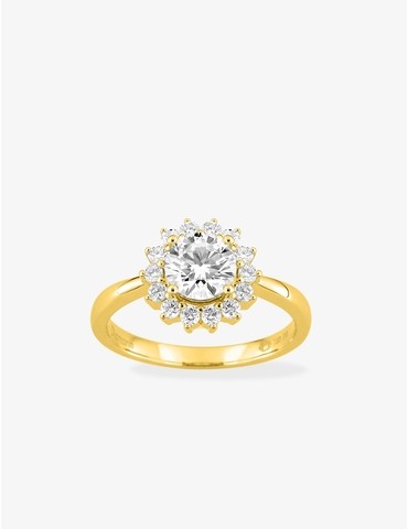 Bague en or jaune 750 ‰,...
