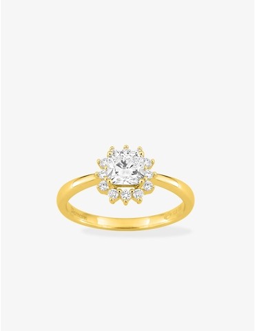 Bague en or jaune 750 ‰,...