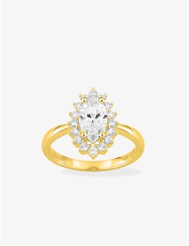 Bague en or jaune 750 ‰,...