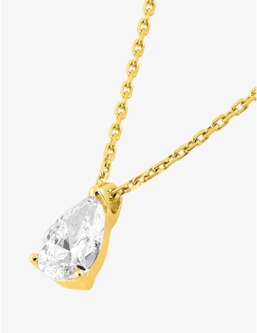 Collier en or jaune 750 ‰,...