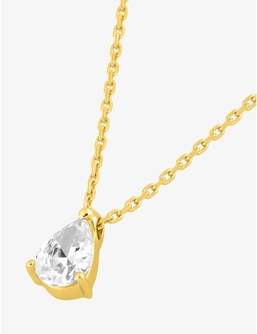 Collier en or jaune 750 ‰,...