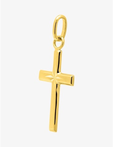 Pendentif croix en or 375 ‰...